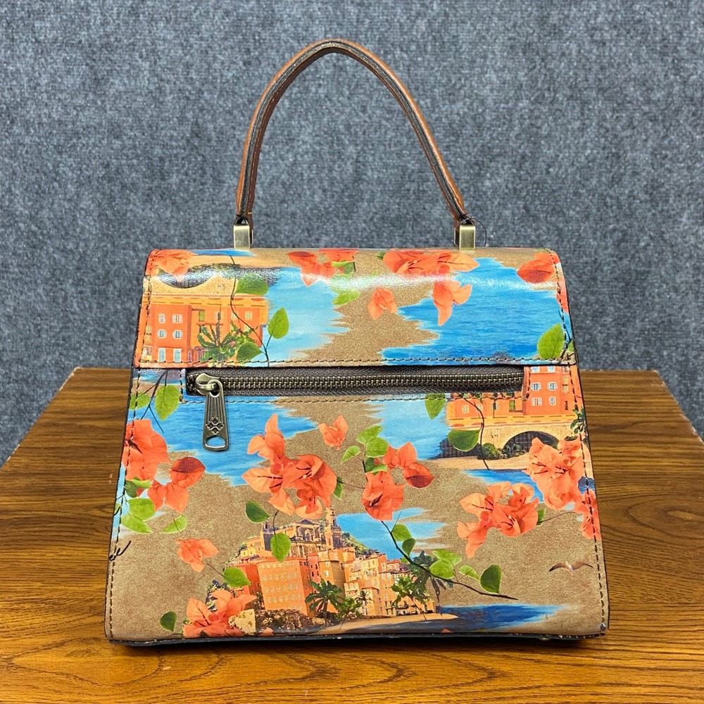 Patricia Nash French Riviera Chauny Top Handle‎ Satchel Handbag Purse Floral NWT - Picture 4 of 14